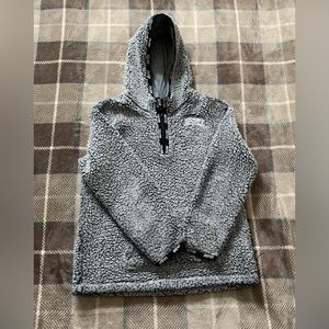 Justice comfy pj sweater colour:gray,black size:12-kids